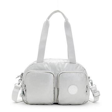 Kipling Cool Defea Metallic Shoulder Bags Bright Metallic | CA 1397TC